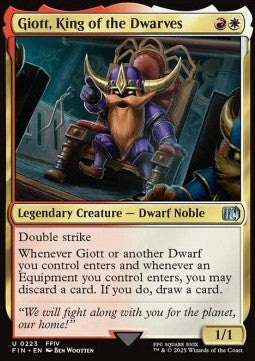 Giott, King of the Dwarves - FINAL FANTASY (Uncommon) [FIN-223]