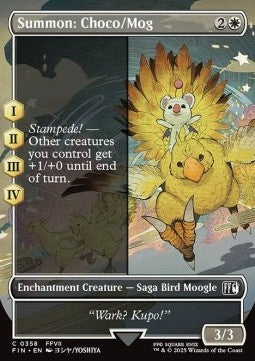 Summon: Choco/Mog - FINAL FANTASY: Extras (Common) [XFIN-358]