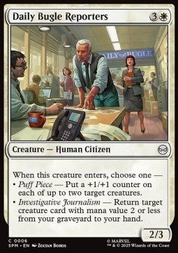 Daily Bugle Reporters - Marvel's Spider-Man (Common) [SPM-6]