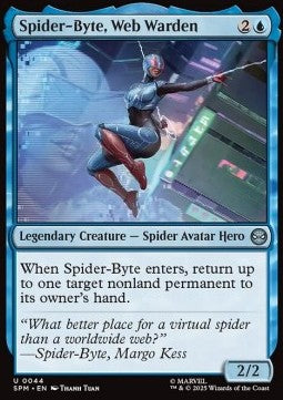 Spider-Byte, Web Warden - Marvel's Spider-Man (Uncommon) [SPM-44]