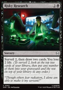 Risky Research - Marvel's Spider-Man (Common) [SPM-62]