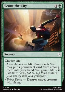 Scout the City - Marvel's Spider-Man (Common) [SPM-113]