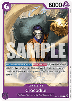 Crocodile (OP12-069) - Legacy of the Master (Common) [OP12-069]