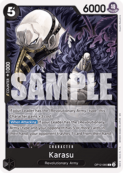 Karasu (OP12-085) - Legacy of the Master (Common) [OP12-085]