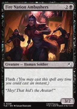 Fire Nation Ambushers - Avatar: The Last Airbender: Eternal (Common) [TLE-229]