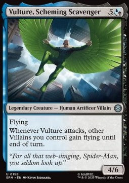 Vulture, Scheming Scavenger - Marvel's Spider-Man (Uncommon) [SPM-158]