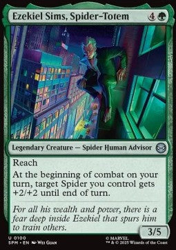 Ezekiel Sims, Spider-Totem - Marvel's Spider-Man (Uncommon) [SPM-100]