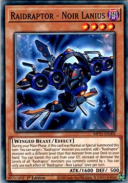 Raidraptor - Noir Lanius - 2025 Mega-Pack Tin (Common) [MP25-302]