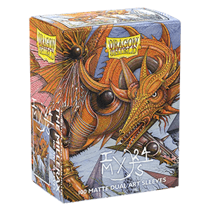 100 Dragon Shield Sleeves - Matte Dual Signature Series "The Millerax"