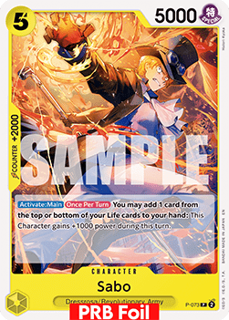Sabo (P-073) (V.2)