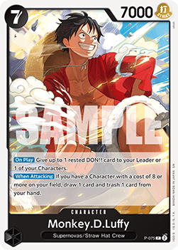Monkey.D.Luffy (P-075) (V.1)