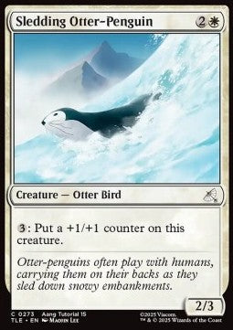 Sledding Otter-Penguin (V.2) - Avatar: The Last Airbender: Eternal (Common) [TLE-273]