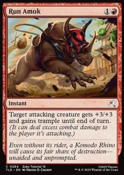 Run Amok (V.2) - Avatar: The Last Airbender: Eternal (Common) [TLE-284]