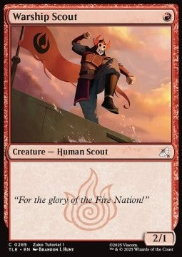 Warship Scout (V.2) - Avatar: The Last Airbender: Eternal (Common) [TLE-285]