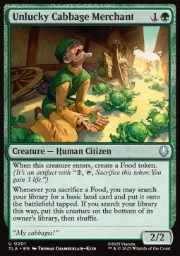 Unlucky Cabbage Merchant - Avatar: The Last Airbender (Uncommon) [TLA-201]