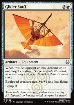 Glider Staff - Avatar: The Last Airbender (Uncommon) [TLA-22]