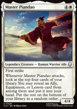 Master Piandao - Avatar: The Last Airbender (Uncommon) [TLA-28]