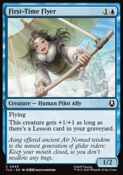 First-Time Flyer - Avatar: The Last Airbender (Common) [TLA-49]