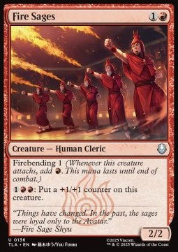 Fire Sages - Avatar: The Last Airbender (Uncommon) [TLA-136]