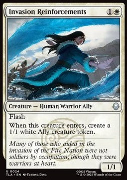 Invasion Reinforcements - Avatar: The Last Airbender (Uncommon) [TLA-24]