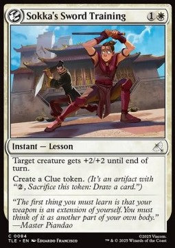 Sokka's Sword Training - Avatar: The Last Airbender: Eternal (Common) [TLE-84]