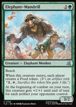 Elephant-Mandrill - Avatar: The Last Airbender: Eternal (Uncommon) [TLE-138]