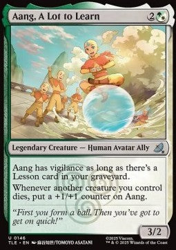 Aang, A Lot to Learn - Avatar: The Last Airbender: Eternal (Uncommon) [TLE-146]
