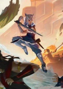 Art Series: Sokka's Charge - Avatar: The Last Airbender: Extras (Tip Card)