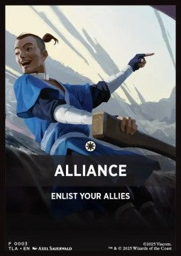 Jumpstart Pack Summary Card: Alliance - Avatar: The Last Airbender: Extras (Tip Card) [XTLA-F03]