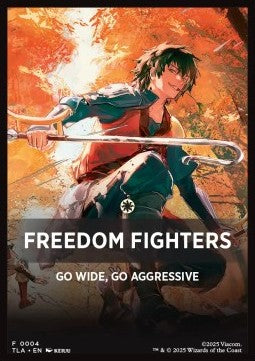 Jumpstart Pack Summary Card: Freedom Fighters - Avatar: The Last Airbender: Extras (Tip Card) [XTLA-F04]