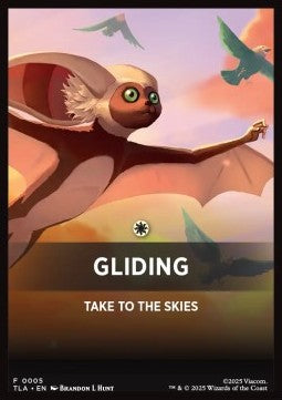 Jumpstart Pack Summary Card: Gliding - Avatar: The Last Airbender: Extras (Tip Card) [XTLA-F05]