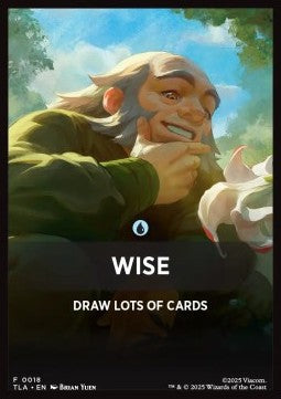 Jumpstart Pack Summary Card: Wise - Avatar: The Last Airbender: Extras (Tip Card) [XTLA-F18]