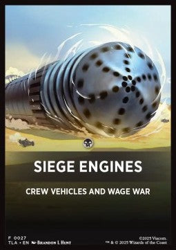 Jumpstart Pack Summary Card: Siege Engines - Avatar: The Last Airbender: Extras (Tip Card) [XTLA-F27]