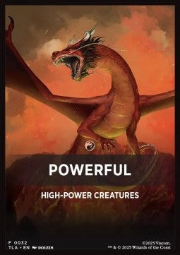 Jumpstart Pack Summary Card: Powerful - Avatar: The Last Airbender: Extras (Tip Card) [XTLA-F32]