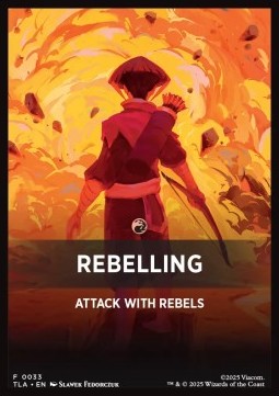 Jumpstart Pack Summary Card: Rebelling - Avatar: The Last Airbender: Extras (Tip Card) [XTLA-F33]