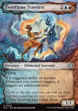 Twinflame Travelers - Lorwyn Eclipsed: Extras (Uncommon) [XECL-345]
