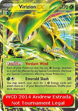 Virizion EX - WCD 2014 (World Championship Deck) [WCD14-PLB 009]