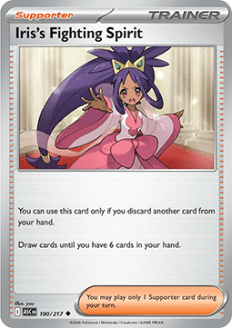 Iris's Fighting Spirit