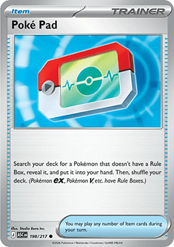 Poké Pad - Ascended Heroes (Common) [ASC-198]