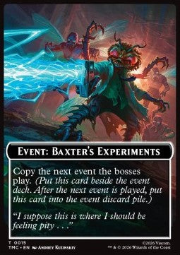 Event: Baxter's Experiments - Teenage Mutant Ninja Turtles: Tokens (Token) [TTMT-CT15]