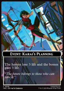 Event: Karai's Planning - Teenage Mutant Ninja Turtles: Tokens (Token) [TTMT-CT18]