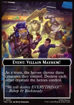 Event: Villain Mayhem! - Teenage Mutant Ninja Turtles: Tokens (Token) [TTMT-CT27]