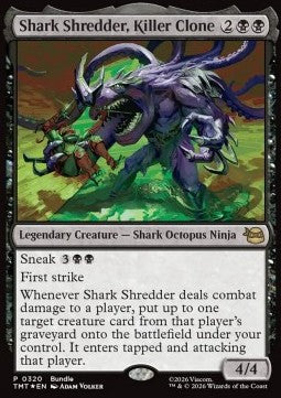 Shark Shredder, Killer Clone - Teenage Mutant Ninja Turtles: Promos (Rare) [PTMT-320]