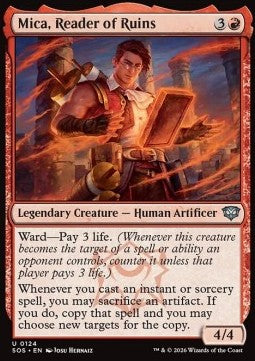 Mica, Reader of Ruins - Secrets of Strixhaven (Uncommon) [SOS-124]